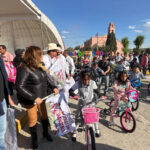 Bicicletón Indígena 2024 beneficia a niñas y niños de Hidalgo